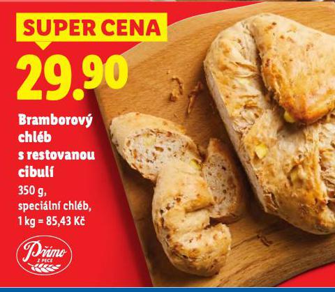 BRAMBOROV� CHL�B S RESTOVANOU CIBUL�