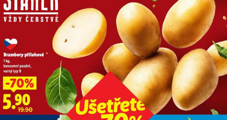 BRAMBORY PŘÍLOHOVÉ