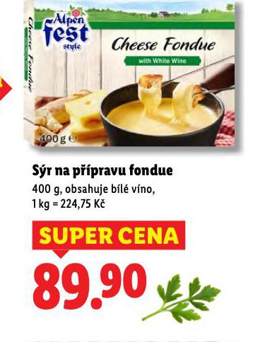 S�R NA P��PRAVU FONDUE