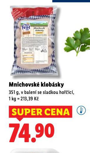 MNICHOVSK� KLOB�SKY