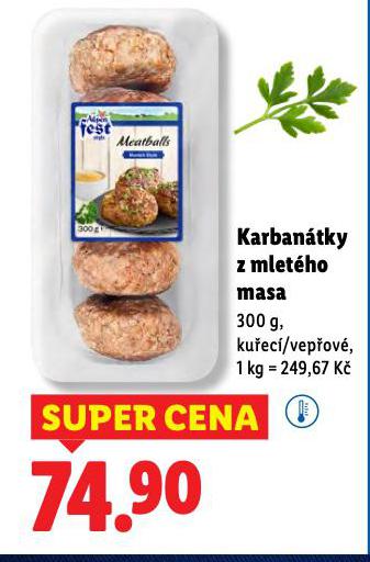 KARBAN�TKY Z MLET�HO MASA