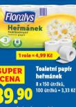 FLORALYS TOALETN� PAP�R