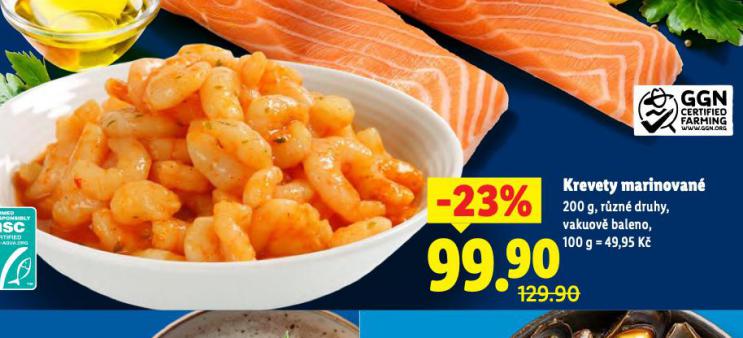 KREVETY MARINOVAN�