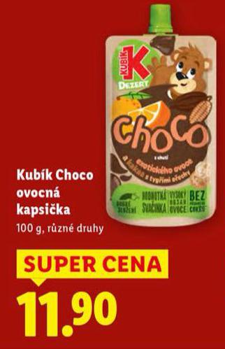KUB�K CHOCO OVOCN� KAPSI�KA