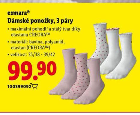 ESMARA D�MSK� PONO�KY