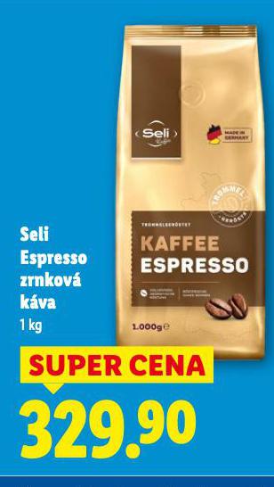SELI ESPRESSO ZRNKOV� K�VA