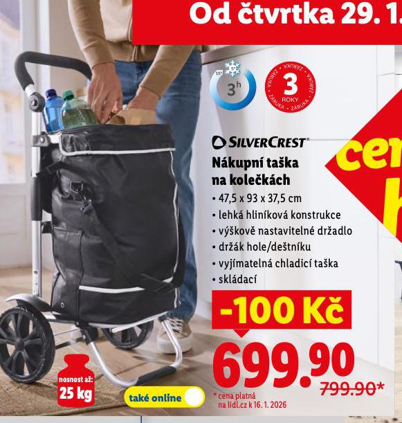 NÁKUPNÍ TAŠKA NA KOLEČKÁCH