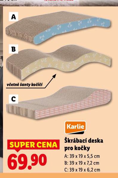 �KRABAC� DESKA PRO KO�KY