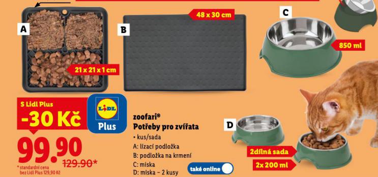 POT�EBY PRO ZV��ATA