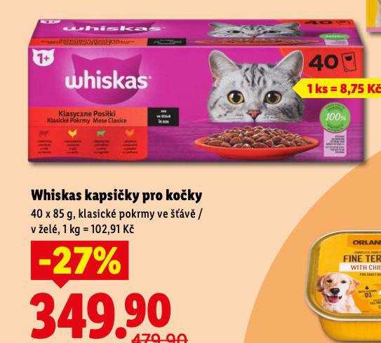 WHISKAS KAPSI�KY PRO KO�KY