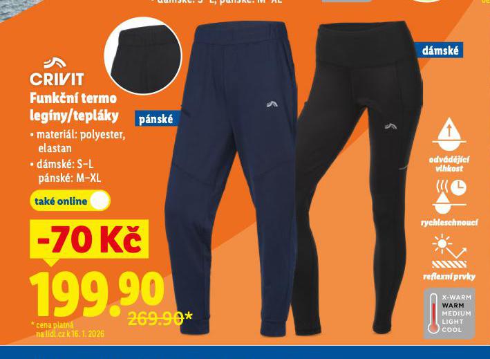 FUNKČNÍ TERMO TEPLÁKY