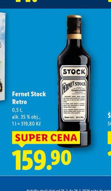FERNET STOCK RETRO