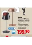 AKU STOLNÍ LED LAMPA