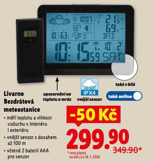 BEZDRÁTOVÁ METEOSTANICE