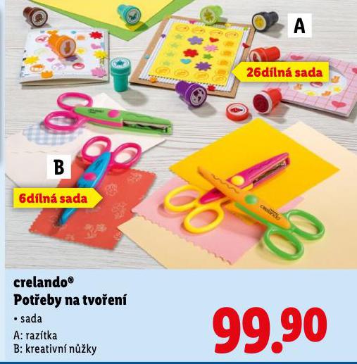 CRELANDO POT�EBY NA TVO�EN�