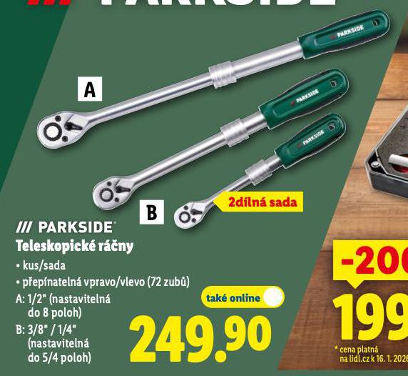 TELESKOPICKÉ RÁČNY