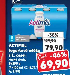 ACTIMEL JOGURTOV� ML�KO