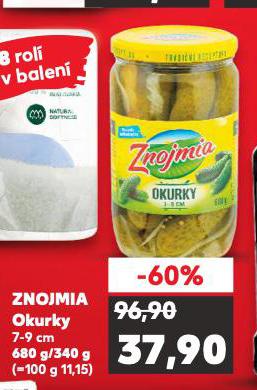 ZNOJMIA OKURKY
