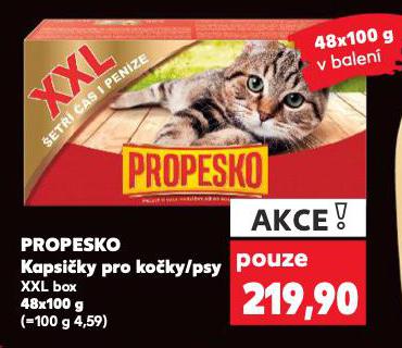 PROPESKO KAPSI�KY PRO PSY