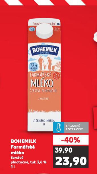BOHEMILK FARMÁŘSKÉ MLÉKO