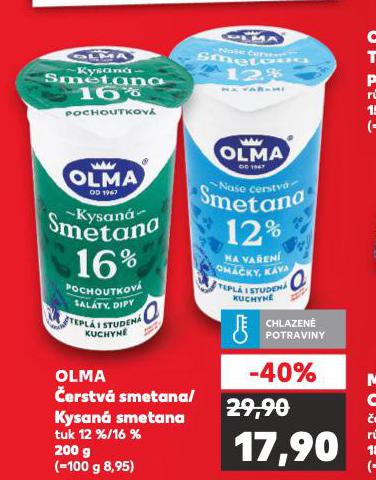 OLMA KYSAN� SMETANA