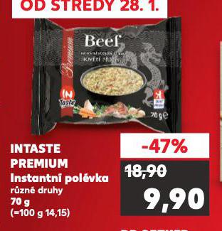 INTASTE PREMIUM INSTANTN� POL�VKA