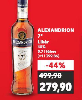 ALEXANDRION 7* LIK�R