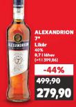 ALEXANDRION 7* LIK�R