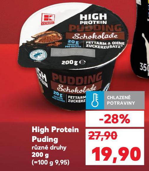 HIGH PROTEIN PUDING