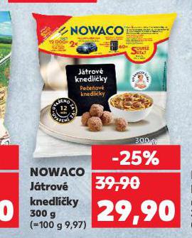 NOWACO J�TROV� KNEDL��KY