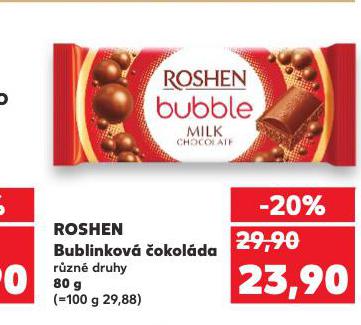 ROSHEN BUBLINKOVÁ ČOKOLÁDA