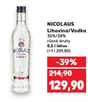 NICOLAUS VODKA