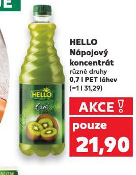 HELLO N�POJOV� KONCENTR�T