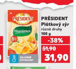 PRÉSIDENT PLÁTKOVÝ SÝR