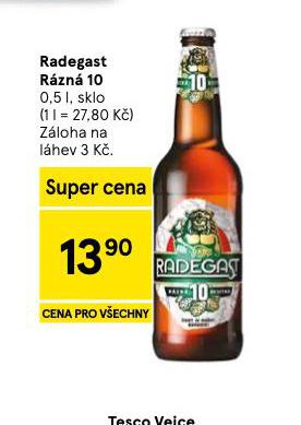 PIVO RADEGAST R�ZN� 10