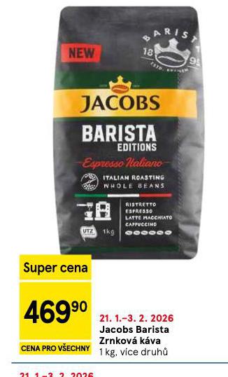 JACOBS BARISTA ZRNKOV� K�VA