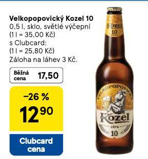 PIVO VELKOPOPOVICK� KOZEL 10