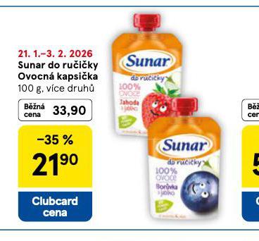 SUNAR DO RU�I�KY OVOCN� KAPSI�KA