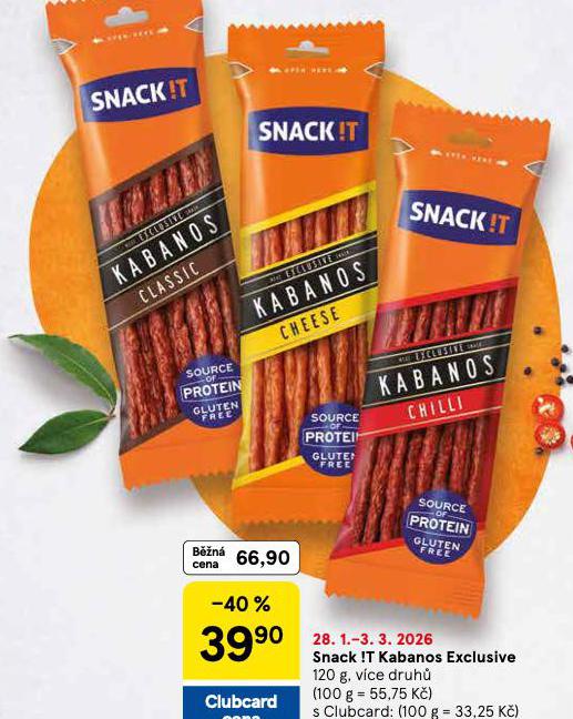 SNACK IT KABANOS EXCLUSIVE