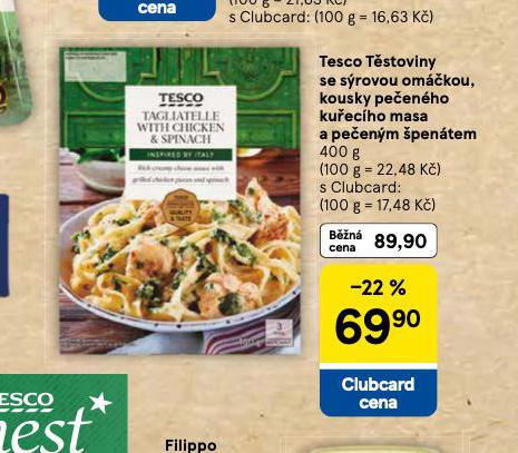 TESCO T�STOVINY SE S�ROVOU OM��KOU, KOUSKY PE�EN�HO KU�EC�HO MASA A PE�EN�M �PEN�TEM