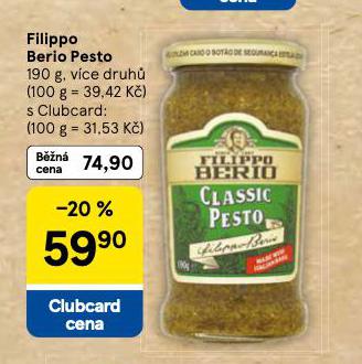 FILLIPO BERIO PESTO