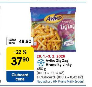 AVIKO ZIG ZAG HRANOLKY VLNKY