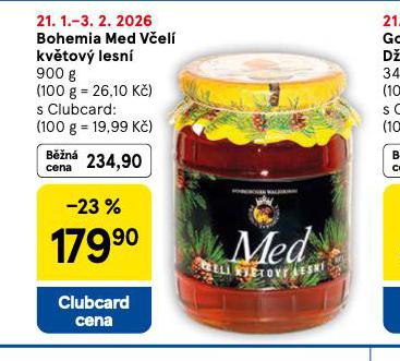 BOHEMIA V�EL� MED V�EL� KV�TOV� LESN�