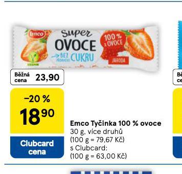 EMCO TY�INKA 100% OVOCE