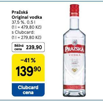 PRA�SK� ORIGINAL VODKA