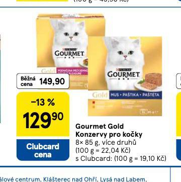 GOURMET GOLD KONZERVY PRO KO�KY