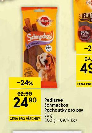 PEDIGREE SHCMACKOS POCHOUTKY PRO PSY