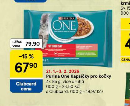 PURINA ONE KAPSI�KY PRO KO�KY