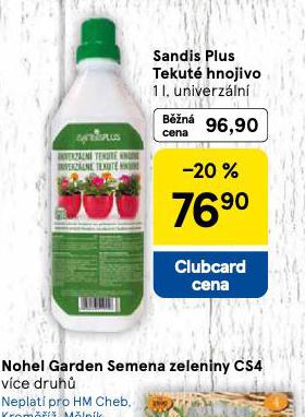 SANDIS PLUS TEKUT� HNOJIVO