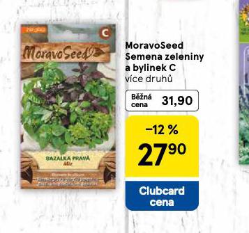 MORAVOSEED SEMENA ZELENINY A BYLINEK C
